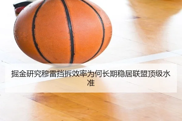 掘金研究穆雷挡拆效率为何长期稳居联盟顶级水准
